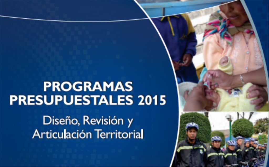 programas presupuestas 2015