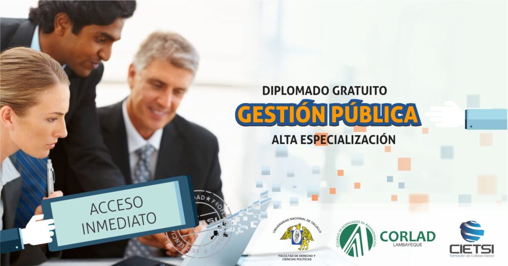 DIPLOMADO GRATUITO EN GESTION PÚBLICA 1