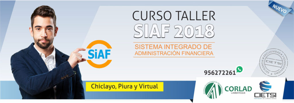 CURSO SIAF 2018