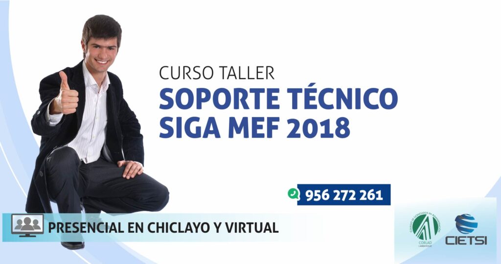 CURSO TALLER SOPORTE TECNICO SIGA MEF 2018 2 2-01