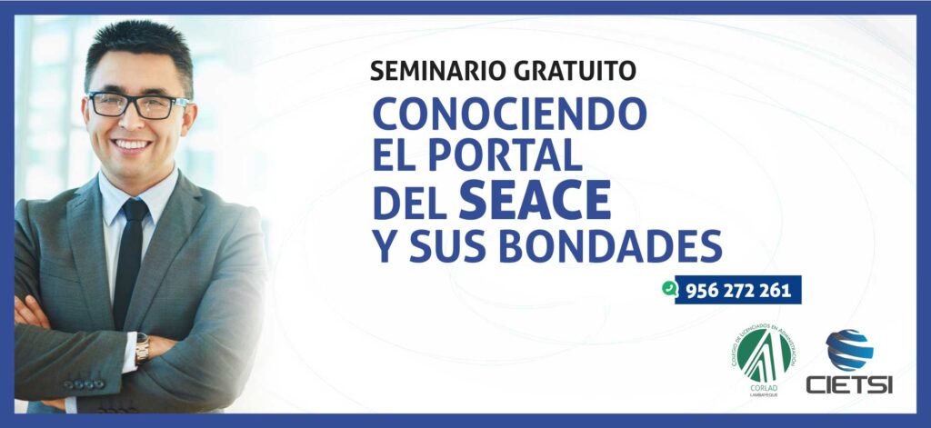 SEMINARIO GRATUITO CONOCIENTO EL PORTAL DEL SEACE