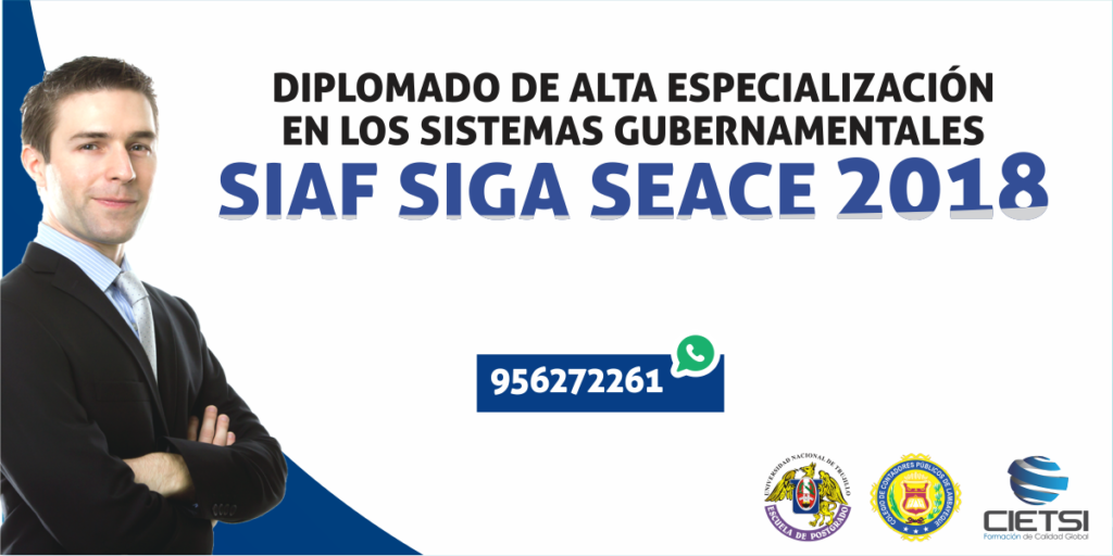 DIPLOMADO SIAF SIGA SEACE 2018
