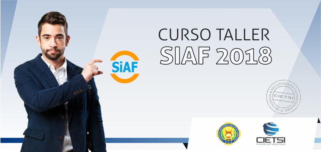 CURSO SIAF 2018 2019