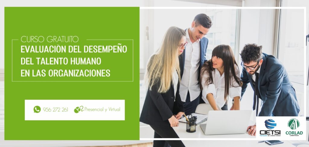 CURSO EVALUACIÓN DEL DESEMPEÑO DEL TALENTO HUMANO EN LAS ORGANIZACIONES 2