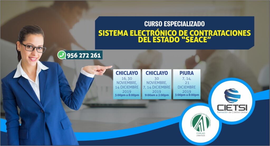 CURSO ESPECIALIZADO SEACE 2019 2