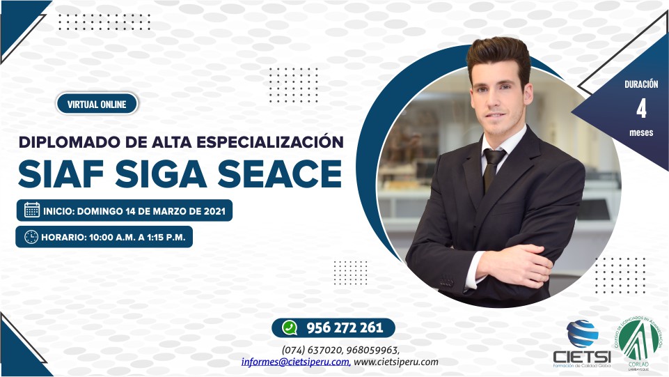 DIPLOMADO SIAF SIGA SEACE 2021