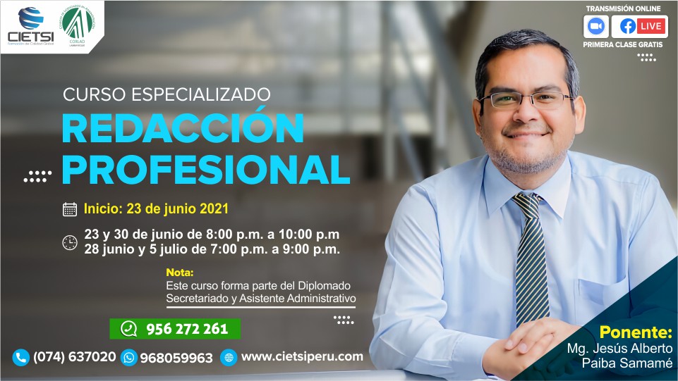 CURSO REDACCIÓN PROFESIONAL 2021
