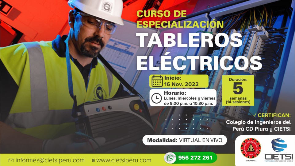 CURSO TABLEROS ELECTRICOS 2022