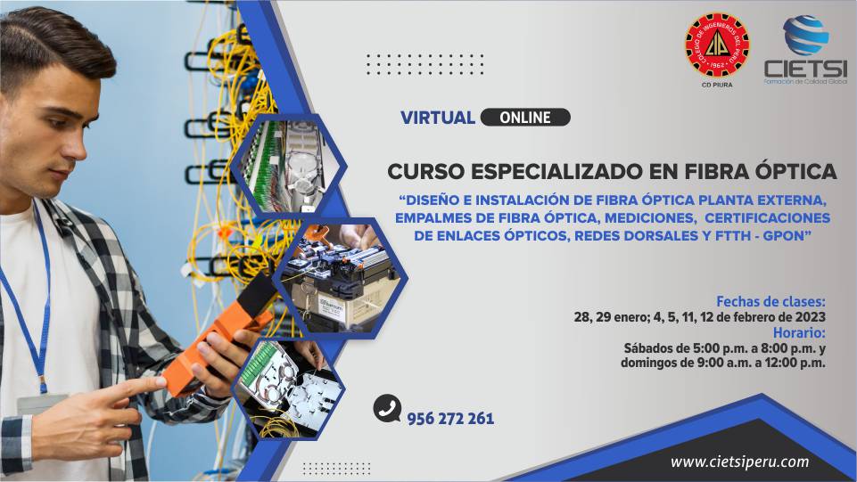 CURSO FIBRA OPTICA 2023