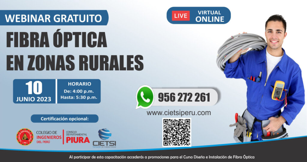 Webinar Fibra Optica 2023