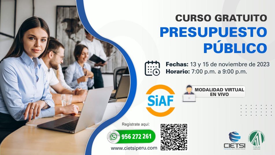 CURSO PRESUPUESTO PUBLICO 2023