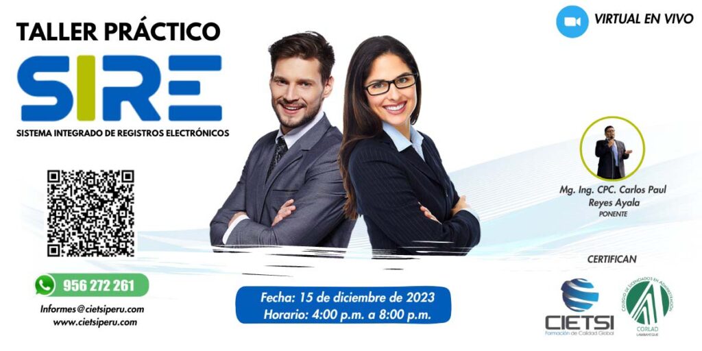 CURSO TALLER SIRE 2023