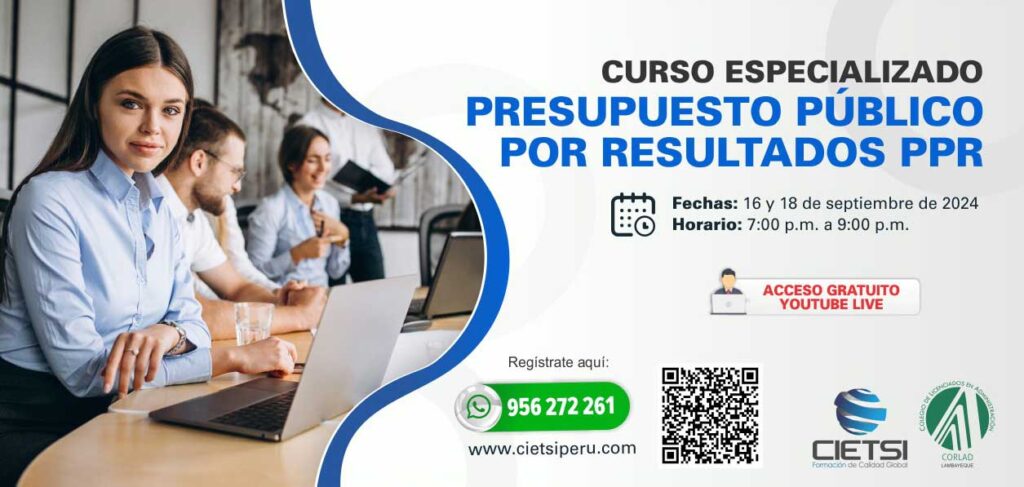 CURSO PRESUPUESTO POR RESULTADOS 2024