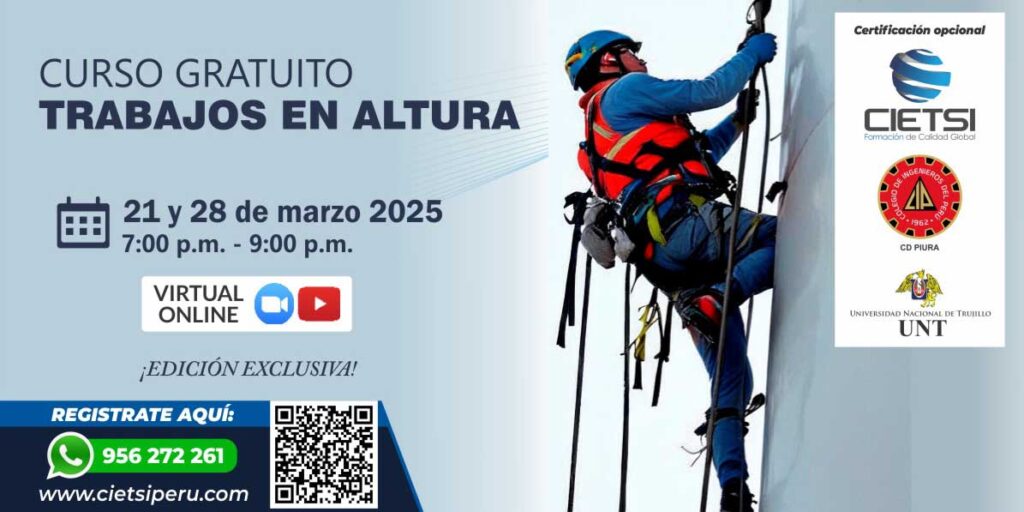 CURSO DE TRABAJOS EN ALTURA 2025
