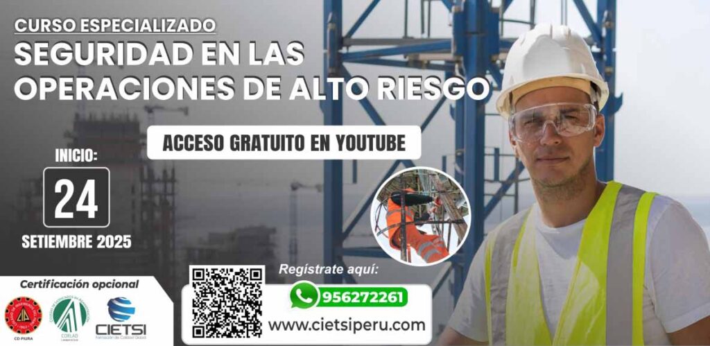 CURSO ESPECIALIZADO OPERACIONES DE ALTO RIESGO 2025