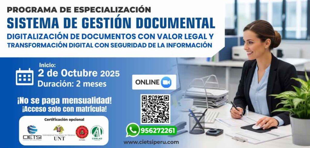 PROGRAMA SISTEMA DE GESTION DOCUMENTAL 2025