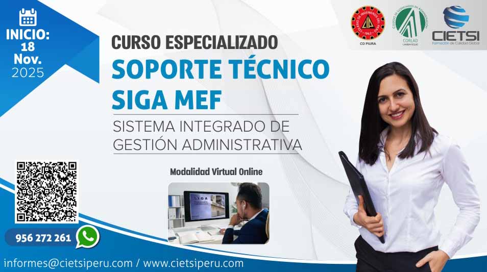 CURSO SOPORTE SIGA MEF 2025 2