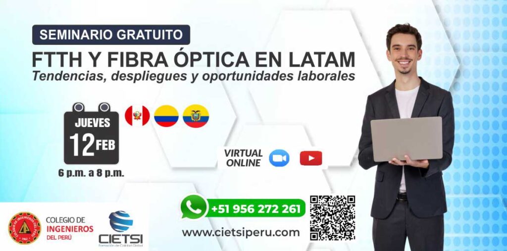SEMINARIO GRATUITO FTTH Y FIBRA OPTICA 2026 2