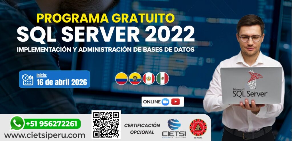 PROGRAMA GRATUITO SQL SERVER 2022 2026 2