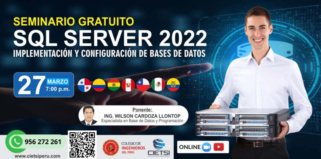 SEMINARIO GRATUITO SQL SERVER 2022 2