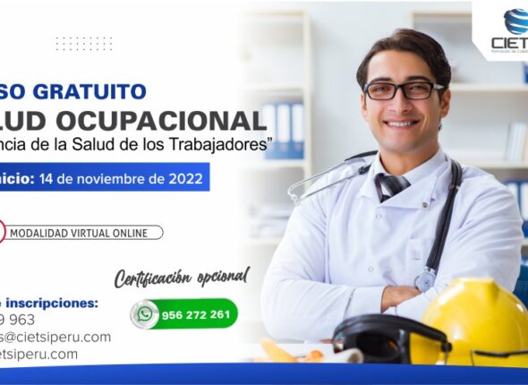 CURSO ESPECIALIZADO SALUD OCUPACIONAL 2022