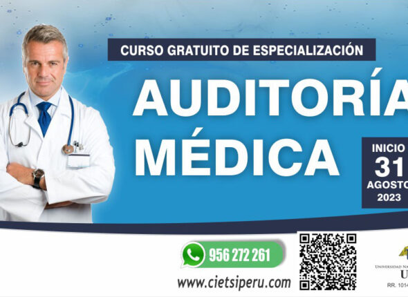 CURSO EN AUDITORÍA MÉDICA 2023