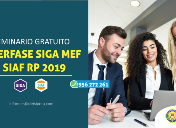 SEMINARIO INTERFASE SIGA MEF - SIAF RP 2019