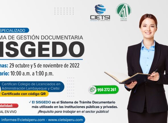 CURSO SISTEMA DE GESTIÓN DOCUMENTAL SISGEDO 2022