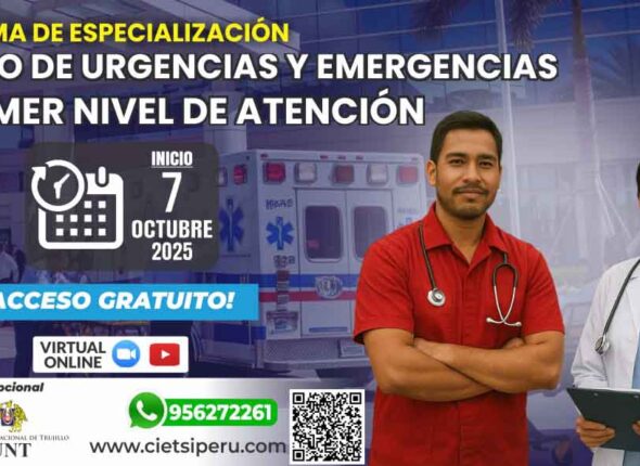 PROGRAMA DE ESPECIALIZACIÓN EN MANEJO DE URGENCIAS Y EMERGENCIAS EN PRIMER NIVEL DE ATENCIÓN