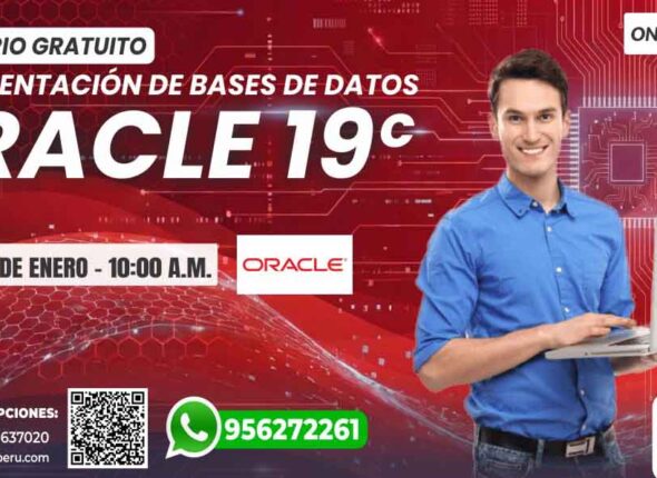 SEMINARIO GRATUITO IMPLEMENTACIÓN DE BASES DE DATOS CON ORACLE 19c 2026