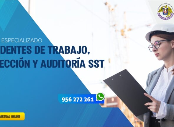 CURSO ESPECIALIZADO ACCIDENTES DE TRABAJO, INSPECCIÓN Y AUDITORÍA EN SEGURIDAD Y SALUD EN EL TRABAJO 2020