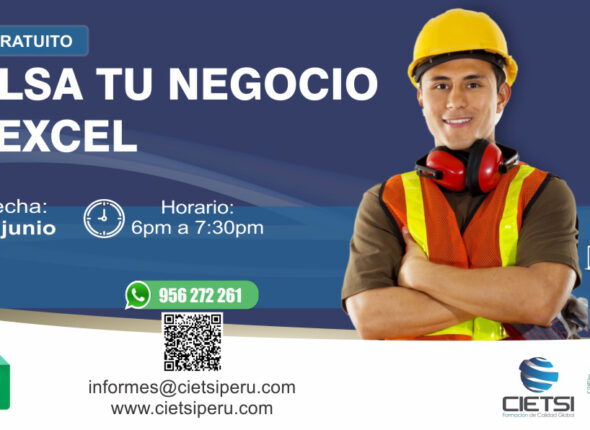 WEBINAR GRATUITO IMPULSA TU NEGOCIO CON EXCEL 2023