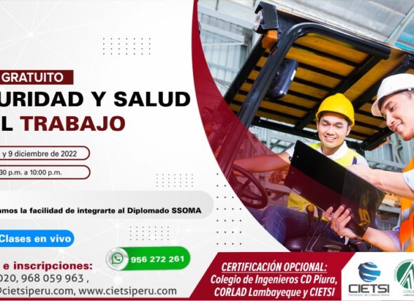 CURSO SEGURIDAD Y SALUD EN EL TRABAJO 2022