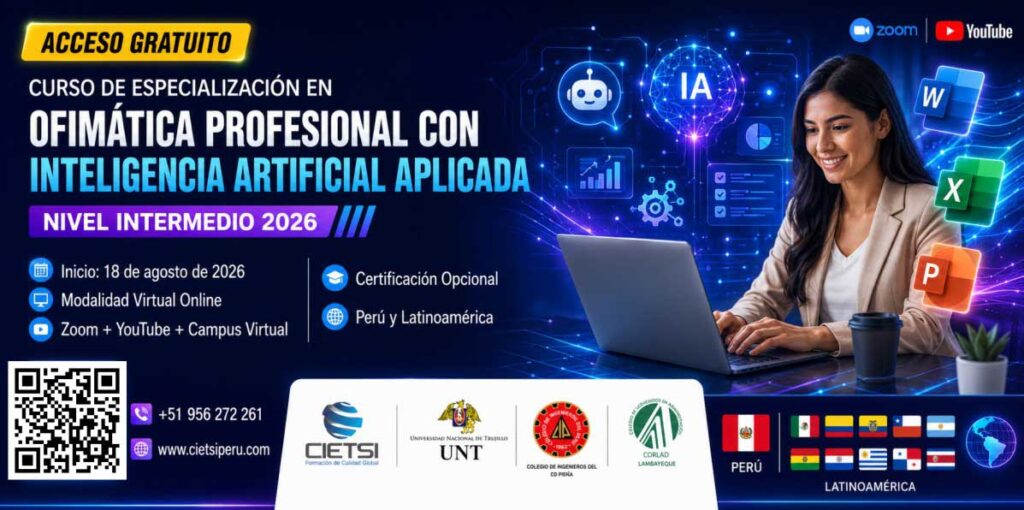 CURSO OFIMATICA PROFESIONAL CON INTELIGENCIA ARTICIAL INTERMEDIO 2