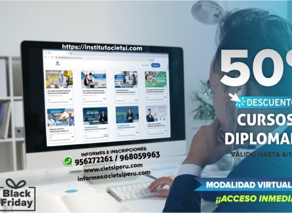 SÚPER OFERTAS BLACK FRIDAY CIETSI 2020