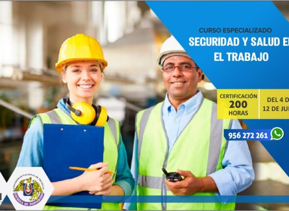 CURSO ESPECIALIZADO SEGURIDAD Y SALUD EN EL TRABAJO 2020