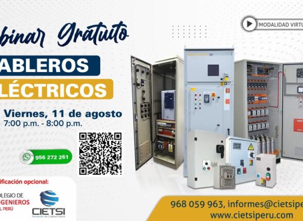 WEBINAR TABLEROS ELÉCTRICOS 2023