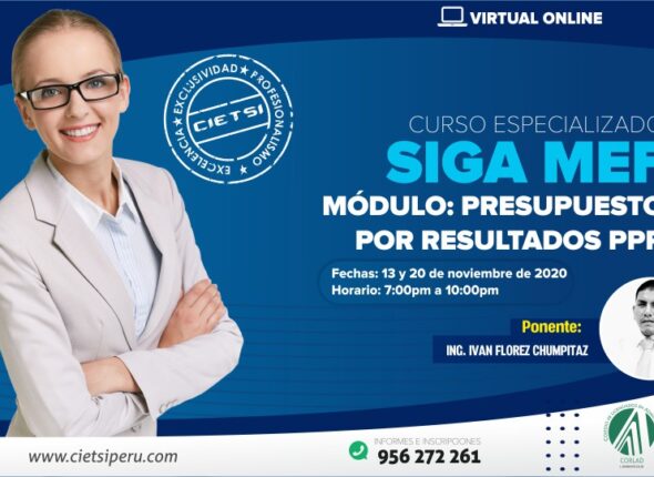 CURSO ESPECIALIZADO SIGA MEF PPR 2020