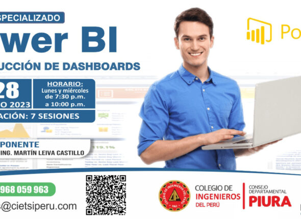 CURSO ESPECIALIZADO POWER BI 2023 “CONSTRUCCIÓN DE DASHBOARDS”