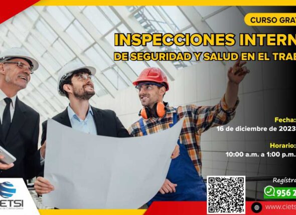 CURSO ESPECIALIZADO INSPECCIONES INTERNAS DE SEGURIDAD Y SALUD EN EL TRABAJO 2023