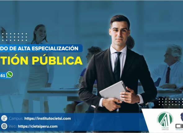 DIPLOMADO DE ALTA ESPECIALIZACIÓN EN GESTIÓN PÚBLICA 2020