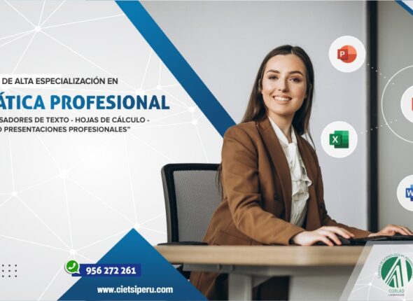DIPLOMADO DE ALTA ESPECIALIZACIÓN EN OFIMÁTICA PROFESIONAL 2021