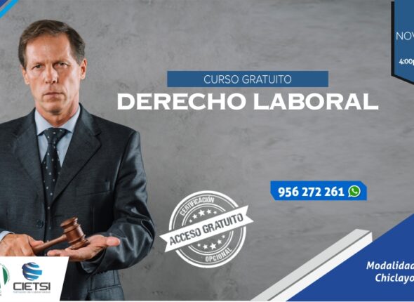 CURSO ESPECIALIZADO DERECHO LABORAL