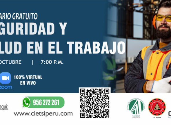 SEMINARIO GRATUITO SEGURIDAD Y SALUD EN EL TRABAJO 2023