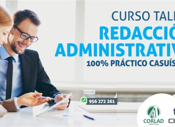 CURSO TALLER REDACCIÓN ADMINISTRATIVA 2018