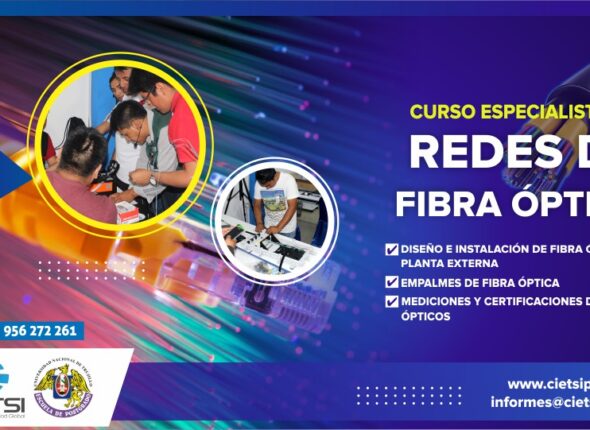 CURSO ESPECIALISTA EN REDES DE FIBRA ÓPTICA 2020