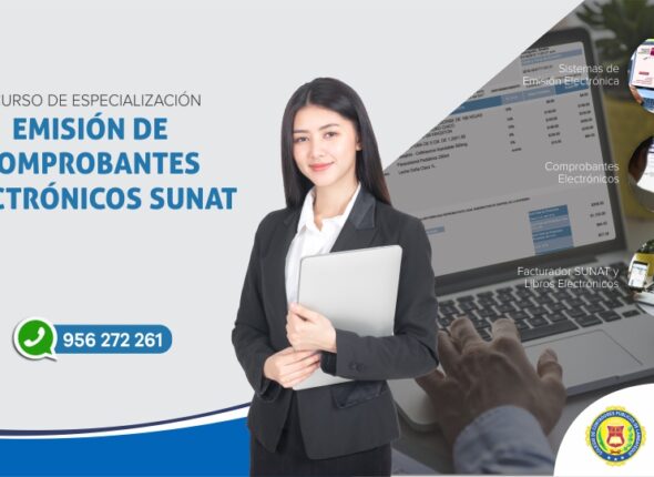 CURSO DE ESPECIALIZACIÓN EN EMISIÓN DE COMPROBANTES ELECTRÓNICOS SUNAT 2019