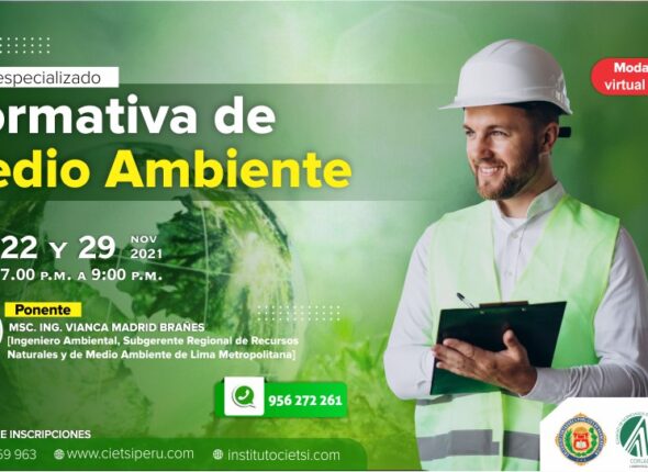 CURSO ESPECIALIZADO NORMATIVA DE MEDIO AMBIENTE 2021