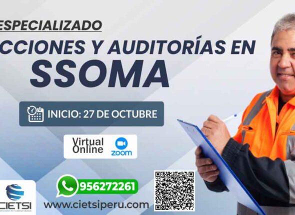 CURSO ESPECIALIZADO INSPECCIONES Y AUDITORÍAS EN SSOMA 2025