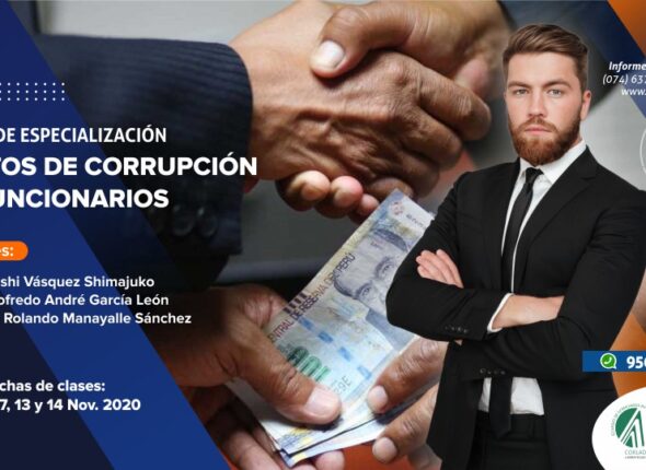 CURSO DE ESPECIALIZACIÓN EN DELITOS DE CORRUPCIÓN DE FUNCIONARIOS 2020